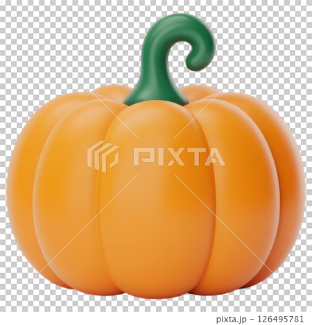 Festive pumpkin display autumn harvest festival decorative object outdoor close-up seasonal celebration for halloween decor 126495781