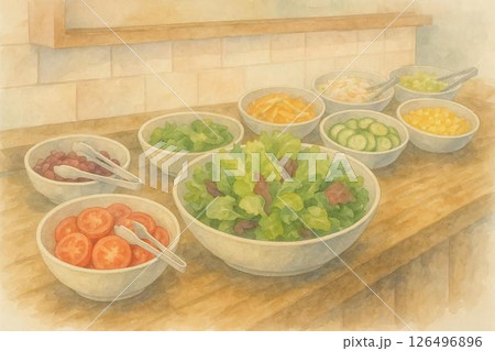 サラダバー　イメージ 126496896