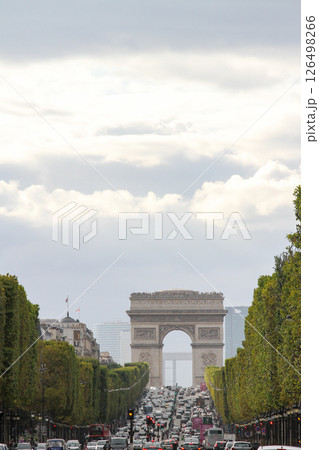 フランス パリ 凱旋門 フランス パリ 凱旋門 126498266