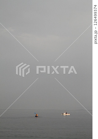 Assos, also known as Behramkale or for short Behram, While it is raining in the Aegean Sea, Assos, also known as Behramkale or for short Behram, While it is raining in the Aegean Sea, 126499374