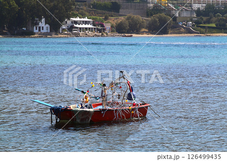 A small seaside town Turgutreis A small seaside town Turgutreis 126499435