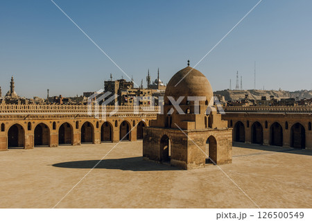 Mosque of Ibn Tulun in the Cairo, Egypt Mosque of Ibn Tulun in the Cairo, Egypt 126500549