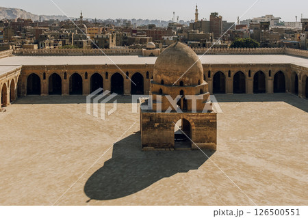 Mosque of Ibn Tulun in the Cairo, Egypt Mosque of Ibn Tulun in the Cairo, Egypt 126500551