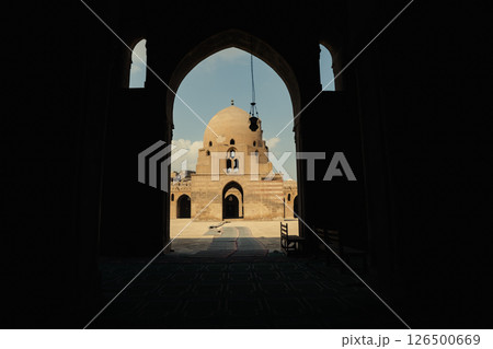 Mosque of Ibn Tulun in the Cairo, Egypt Mosque of Ibn Tulun in the Cairo, Egypt 126500669