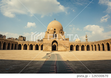 Mosque of Ibn Tulun in the Cairo, Egypt Mosque of Ibn Tulun in the Cairo, Egypt 126500670