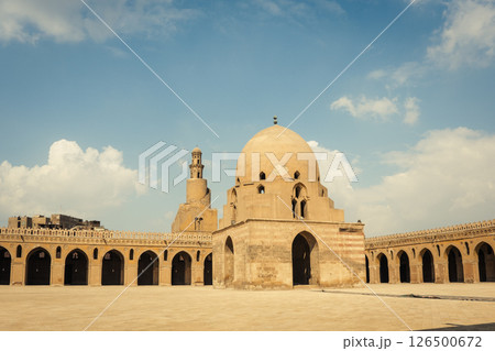 Mosque of Ibn Tulun in the Cairo, Egypt Mosque of Ibn Tulun in the Cairo, Egypt 126500672