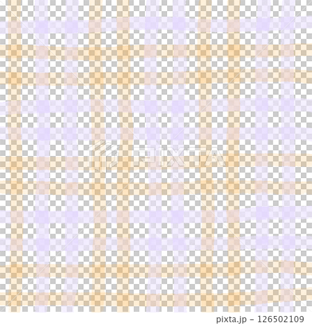 Orange Purple Plaid Gingham Check Hand Drawn Background Pattern Overlay Orange Purple Plaid Gingham Check Hand Drawn Background Pattern Overlay 126502109