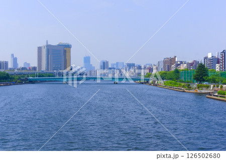 東京都台東区言問橋周辺2025年5月 126502680