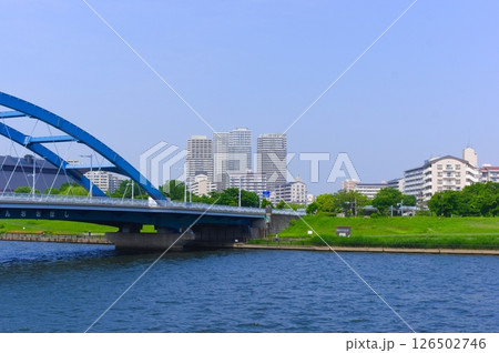 東京都荒川区水神大橋周辺2025年5月 東京都荒川区水神大橋周辺2025年5月 126502746
