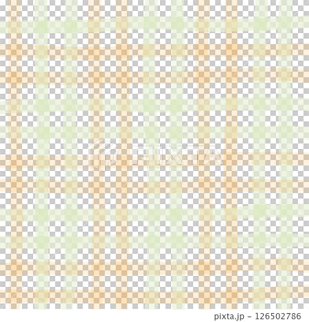 Orange Sage Green Plaid Gingham Check Hand Drawn Background Pattern Overlay Orange Sage Green Plaid Gingham Check Hand Drawn Background Pattern Overlay 126502786