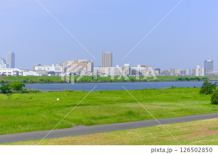 東京都足立区北千住駅周辺2025年5月 東京都足立区北千住駅周辺2025年5月 126502850