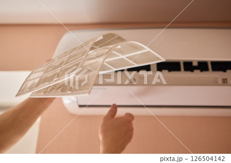 Performing regular cleaning of an Air Conditioner Filter can significantly enhance its efficiency 126504142