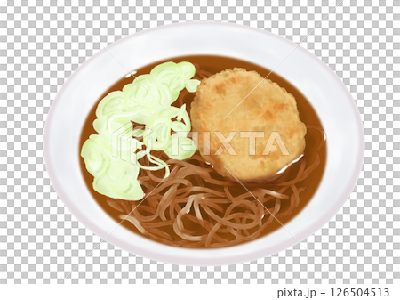 炸丸子蕎麥麵 126504513