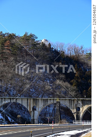 遠野遺産第99号めがね橋周辺の景観 遠野遺産第99号めがね橋周辺の景観 126504687