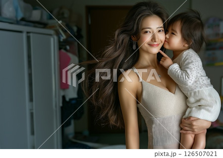 お母さんと娘 126507021