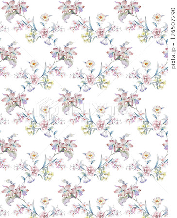 Creative Hand Drawn Floral and Scrollwork Pattern Illustrations Creative Hand Drawn Floral and Scrollwork Pattern Illustrations 126507290