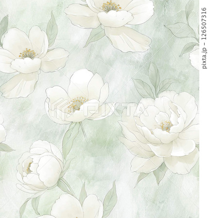 Creative Hand Drawn Floral and Scrollwork Pattern Illustrations 126507316