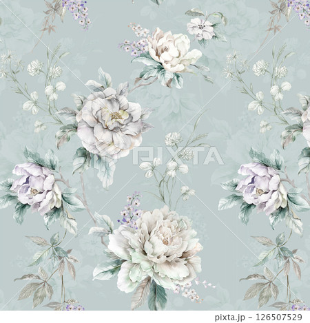 Whimsical Handmade Scroll Floral Design Sketch Graphics Whimsical Handmade Scroll Floral Design Sketch Graphics 126507529