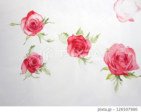 Stunning Vintage-Inspired Floral Scrollwork Art Drawings 126507980