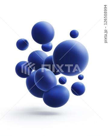 青い粒の集合体 青い粒の集合体 126508994