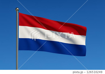 オランダ王国　国旗 126510249