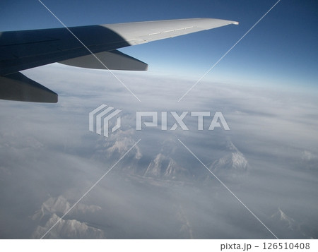 飛行機から見た雲 飛行機から見た雲 126510408