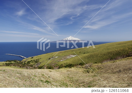 原風景 原野 国立公園 礼文島と利尻島 原風景 原野 国立公園 礼文島と利尻島 126511068