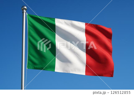 イタリア共和国　国旗 126512855