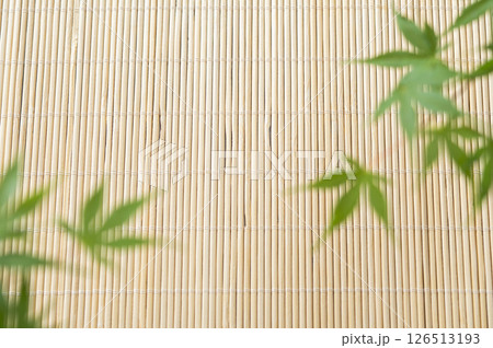 青もみじとすだれ 126513193