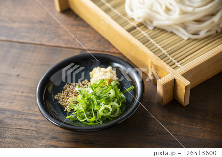 ざるうどんの薬味 ざるうどんの薬味 126513600