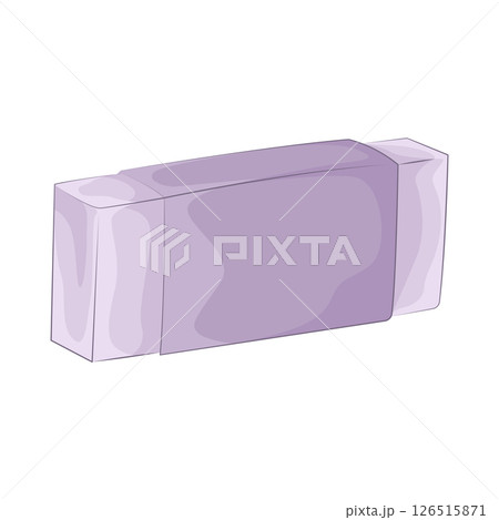 Illustration of Eraser Illustration of Eraser 126515871