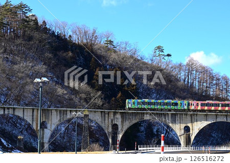 遠野遺産第99号めがね橋周辺の景観 126516272