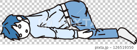 Fainting _ Collapse _ Unmotivated man 126519350