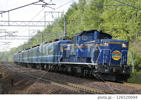 JR最後の定期急行列車　急行はまなす　夜行急行はまなす 126520094