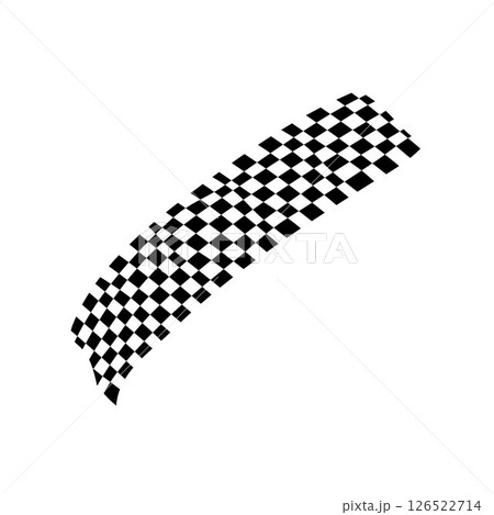 race waving flag racing flag finish flag 126522714