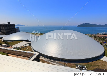 【香川県】サンポート高松に新設された(あなぶきアリーナ香川)新香川県立体育館 【香川県】サンポート高松に新設された(あなぶきアリーナ香川)新香川県立体育館 126523811