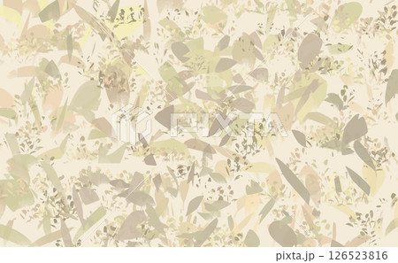 水彩風茶色の壁紙のテクスチャ背景 126523816