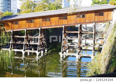 和歌山城秋の御橋廊下 和歌山城秋の御橋廊下 126524104