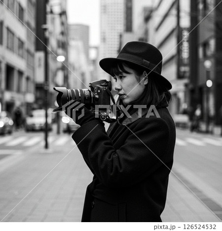 【AI生成】カメラ女子 - フォトグラファー 5520021 126524532