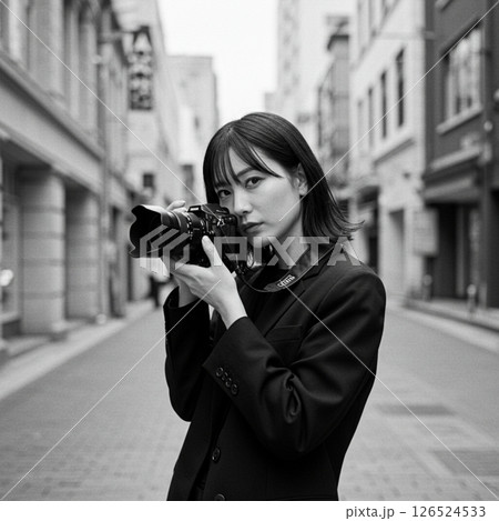 【AI生成】カメラ女子 - フォトグラファー 5520020 126524533