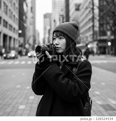 【AI生成】カメラ女子 - フォトグラファー 5520019 126524534