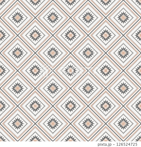 seamless geometric pattern with squares 126524725