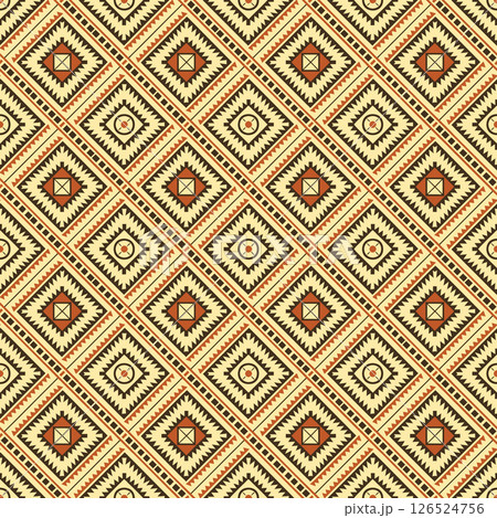 seamless geometric pattern with squares 126524756