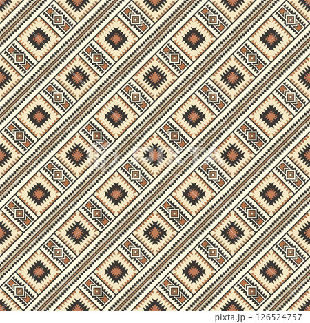 seamless geometric pattern with squares 126524757