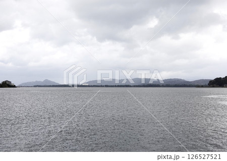 与謝野町側から天橋立を遠望する 126527521