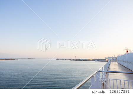 北海道、苫小牧港の風景 126527851