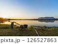 evening view of Phuphaman, Khonkaen, Thailand. for travel destination in Thailand. 126527863