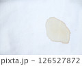 dirty stain on shirt from eating in daily life 126527872