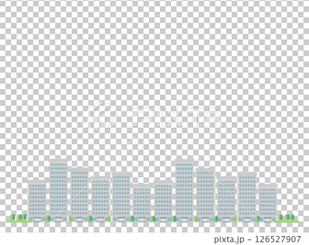 公寓、高樓、街景、建築、插圖 126527907