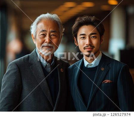 経営者　親子 126527974